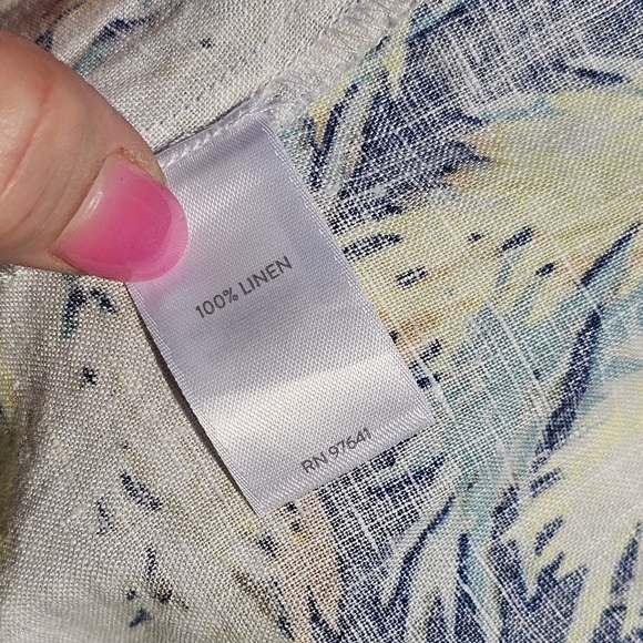 NWT J. Jill summer linen dress - Picture 10 of 10